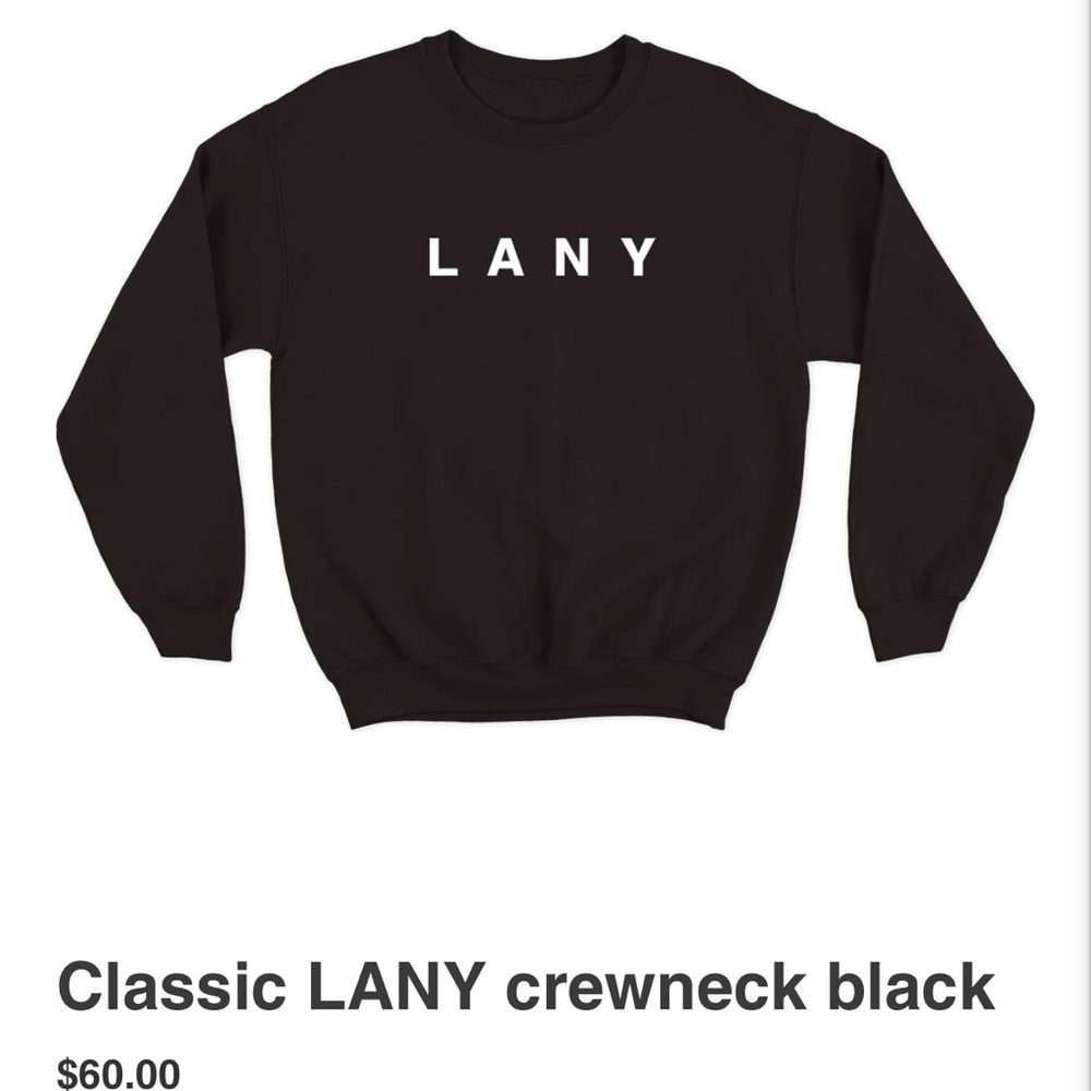 XL LANY black crewneck